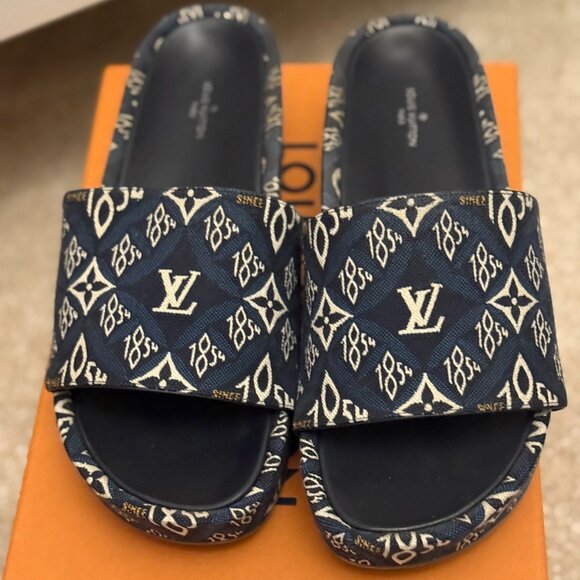 Louis Vuitton 1854 Jumbo Flatform Limited Addition Sandals - Picture 1 of 2